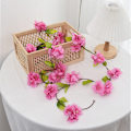 Miniatyrbillede 4 af 5: Stykker af kunstige kirsebærblomsterranker, hængende planter, silkegarland, falske kirsebærblomster til hjemmet, haven, murhegnet, interiøret