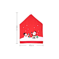 Miniatyrbild 3 av 5: Set med 6 stolaröverdrag för jul med tomteluva