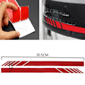 Pikkukuva 2 / 4: Stripes Design Autonpeilin Tarrat (Punainen)