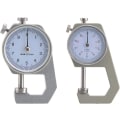 Miniatyrbillede 4 af 4: Digital tykkelsesmåler, rund urskive, 0,01 mm, nøjagtighed for papir, læder, plademetal（0-20MM）
