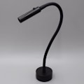 Miniatyrbillede 2 af 5: Sort læselampe, LED 3W 3000K svane svane lampe 3000K 240V væglæselampe med kontakt til stue stue stue