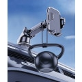 Miniatyrbild 3 av 5: Biltelefonhållare, universell för vindruta, instrumentbräda och bilens luftventiler, sugkopp och 360° vridbar, för iPhone 1