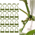 Miniatyrbild 1 av 5: 100 st klätterväxtstöd clips, självhäftande växtclips, gröna vinväggfästen, väggfixare, stöd krok clips