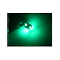 Miniatyrbild 4 av 5: (Grön) Ba9s LED med 5 SMD5050-chips 2-pack T4W Silvergrå Grön Grön 2-pack