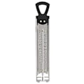 Miniatyrbilde 1 av 5: Termometer, Temperatursensor for matlaging av syltetøy, sukker, karamell, konfekt, frityrkokere med håndtak med kjølig berøring, rustfritt stål (1 stk, sølv)