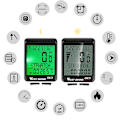 Miniatyrbillede 2 af 5: Cykelcomputer cykelodometer trådløs vandtæt