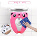 Miniatyrbillede 4 af 5: Baby Toiletsæde Reducer (Pink), Foldbar Toiletsæde til Børn, Bærbart Toiletsæde til Drenge og Piger med 8 Skridsikre Sliders og 1 Ca