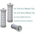 Pikkukuva 2 / 4: 3 varaosasuodattimen sarja Tino johdottomalle imurille A10 A11 Hero A10/A11 Master Tineco Pure One S11