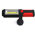 Miniatyrbillede 4 af 5: 3W Håndfri Genopladelig LED Lommelygte 2 i 1 COB LED Arbejdslampe Lommelygte til Camping/Vandring/Bil/Garage/Værksted, To Lysindstillinger, Rød