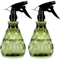 Miniatyrbillede 1 af 5: 2 Stk. 500ML Sprayflasker Tomme Genopfyldelige, Tomme Plastik Vandflasker, Sprayflaske, Sprayflaske til Haveplanter, Rengøring (Grøn)