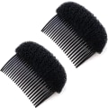 Pikkukuva 1 / 5: 2 kappaleen Bump Base Set - Volumizing Styling Insert Braid Tool - Hiustenklipsi - Sienityyny - Lisävaruste DIY-kampauksiin