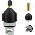 Miniatyrbilde 1 av 4: Kajakk pumpe adapter oppblåsbar dyse kompressor tilbehør oppblåsningsutstyr for oppblåsbar SUP padlebrett oppblåsbar båt kajakk