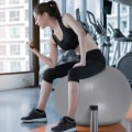 Miniatyrbild 4 av 4: Extra tjock yogaball för träning, anti-burst stabilitetsboll för tung användning, maximal belastningskapacitet, balansboll med snabb pump (O