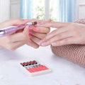 Miniatyrbillede 5 af 5: Sæt med 100 slibetipper Boremaskine Slibebånd, 180 tommer til neglesliber til manicure, pedicure, neglekunst, neglebehandling