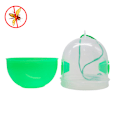 Miniatyrbilde 3 av 4: 1 x plastfelle for insekter (transparent 12 cm) - hengende vepsefelle - for å forhindre veps, fluer og geithams