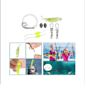 Miniatyrbild 1 av 5: Utomhustillbehör Överlevnadsverktyg tillbehör Fisketillbehör kit Fältöverlevnad fiskeutrustning fiskespö kit