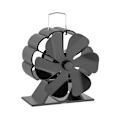 Miniatyrbillede 1 af 4: Pejs, termisk ventilator med 6 blade til brændeovn, ikke-genopladelig termisk kinetisk energiventilator med lav decibel, til brændeovn