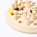 Miniatyrbild 3 av 5: Minnesspel schack inlärningsleksak, träbräde spel, minnesspel, förbättra minne och färguppfattning, födelsedagspresent till barn