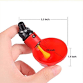 Miniatyrbillede 5 af 5: Automatisk drikkekop til kyllinger, ænder og fjerkræ - Automatisk drikkekop til fuglebur, foder til fjerkræ (12 stk.)
