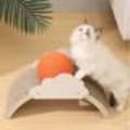 Miniatyrbilde 2 av 5: Kattens kløpæl skål klo kløpæl katt kløpæl ball katt pappmøbler kløpæl skål skyer