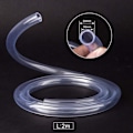 Miniatyrbillede 2 af 5: Transparent fleksibel PVC slange 2 meter, 16 × 20mm Fleksibel trykslange