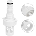 Miniatyrbillede 4 af 5: Svømmebassin Slange Afløbsprop Stik PVC Vand Afløbsventil Adapter Kompatibel med INTEX Adapter Tilslutning til Afløbsanordning