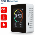 Miniatyrbild 4 av 5: CO2-luftdetektor Koldioxiddetektor Lantbruksproduktion Vit Växthus CO2-monitor (Infraröd detektering)