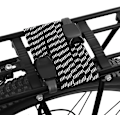Miniatyrbilde 4 av 5: 2 stk. motorsykkel bagasjerem, sykkel bagasjerem, elastisk strammer, vevstropp, lastestropp, sykkel nylon bagasjestrammesnor med kroker, sykkeltilbehør