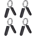 Pikkukuva 1 / 5: 4 kpl Jousikiinnikkeet Painonnostotanko Lukitus Kuntosalille Painonnostoon ja Kehonrakennukseen (30 mm)