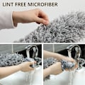 Pikkukuva 5 / 5: Retractable Dust Duster (2.5m Gray), Stainless Steel Retractable Duster Microfiber Duster with Scratch Resistant Cover, Great for Cleaning Cobwebs,