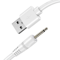 Miniatyrbillede 4 af 4: Audiokabel USB DC 2,5 mm opladningskabel 2,5 USB Usb2,5 Mono lydkabel