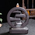 Miniatyrbillede 4 af 5: Hjemmeindretning Censer, Groft Sort Potte Censer, Livsstil Røgelse Brænder, Passer Kun Til Røgelse Tårn