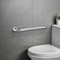 Miniatyrbillede 5 af 5: Badekarstang til badeværelse, 60 cm Støttestang i rustfrit stål 304 Sikkerhedshåndtag balance i krom til toilet bruser køkken soveværelse, skjulte skruer attac