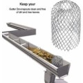 Miniatyrbild 4 av 5: 4 st Gutter Strainers Ca 6,69 x 3,15 tum Gutterfilter Gutter Mesh Stoppa Lövfilter Silfilter Lövskydd Rännkåpa Rostfritt Stål