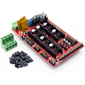 Miniatyrbillede 1 af 5: 3D Printer controller Ramps 1.4 Mega Shield til Arduino Reprap Prusa Mendel