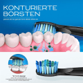 Miniatyrbilde 2 av 5: Reservebørstehoder (svart børstehode) 5 stk. Passer til Fairywill D7/D8/FW507/FW508/FW551/FW2011/FW917/FW959/FW515/Seago SG E9 elektrisk tannbørste
