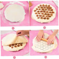 Miniatyrbilde 3 av 4: Dumpling Form, Ravioli Maker Dumpling Mold Aluminiumlegering Ravioli Mold Baki Verktøy, Pre