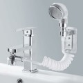 Miniatyrbilde 1 av 5: Hånddusj for servant, dusjhodesett for servant, anti-kalkstein dusjhode 1,5 m teleskoprør, for hårvask eller rengjøring av servant