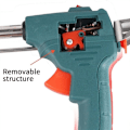 Miniatyrbilde 3 av 5: Bærbar sveisepistol 60W 220V Elektrisk sveisejern Bærbar Mørkegrønn ekstern oppvarming