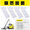 Miniatyrbild 3 av 4: Sats med 4 mikrofiberdukar ersättningsdukar 2 mikrofiberdukar dukar för Karcher Easy Fix SC2 SC3 SC4 SC5, tillbehörstyg för Kärcher Easy Fix