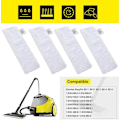 Miniatyrbilde 3 av 4: Sett med 4 mikrofiberkluter Erstatningskluter 2 mikrofiberkluter Kluter til Karcher Easy Fix SC2 SC3 SC4 SC5, Tilbehørsklut til Kärcher Easy Fix