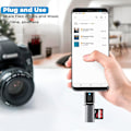 Miniatyrbild 3 av 5: USB C till USB-adapter 4-pack, USB C till USB-adapter används ofta i bärbara datorer, MacBook, telefoner och surfplattor, USB A till USB C, USB till USB C, typ C till US