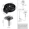 Miniatyrbillede 2 af 5: (C) Rinse Verr Automatisk Vask, Køkkenvask Glas Wla, Køkkenvask Tilbehør Til Bolig, Bar og Rengøring af flaskerengøring