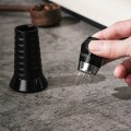 Miniatyrbillede 2 af 3: Kaffe klud pulver nål aluminiumlegering nål type pulver klud sæt med base espresso pulver agglomerering omrøring løs pulver nål