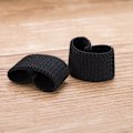Miniatyrbillede 3 af 3: 8-pak Elastiske Bæltespænder, Bælteholdere, Bæltekarabiner til Udendørs Sportsbælter (Sort)