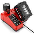 Miniatyrbillede 5 af 5: Erstatning Mivoch MILWAUK M12-18 12V-18V oplader 3A Hurtig opladning Lithium Batteri Dobbelt oplader