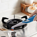 Miniatyrbillede 5 af 5: Elektrisk rengøringsbørste med 4 i 1 flere børstehoveder, indendørs husholdnings trådløs elektrisk børste til badeværelse toilet køkken flisemellemrum