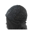 Pikkukuva 5 / 5: 70cm kihara aaltoileva klipsihiuspuolikas ilman etuosan jakaumaa 220 grammaa musta harmaa ombre hiustenpidennykset (luonnollinen musta harmaaseen)