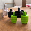 Miniatyrbilde 2 av 5: 7 stykker 11X8x4 tommel opp telefonholder. 5 cm stasjonær telefonholder justerbar telefonholder flerfarget bærbar skrivebord Ok representerer