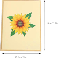 Miniatyrbilde 2 av 5: 3D Pop Up Gratulasjonskort, Pop Up Kort 3D Gratulasjonskort Sommerfugl Bursdagskort Egnet for Gradueringsdag Bryllupsdag Alle Anledninger 15×20 cm